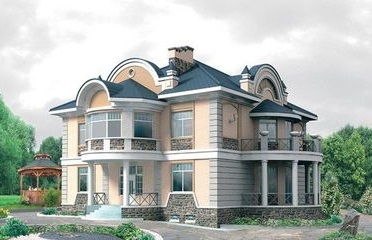 Двухэтажные дома с фото